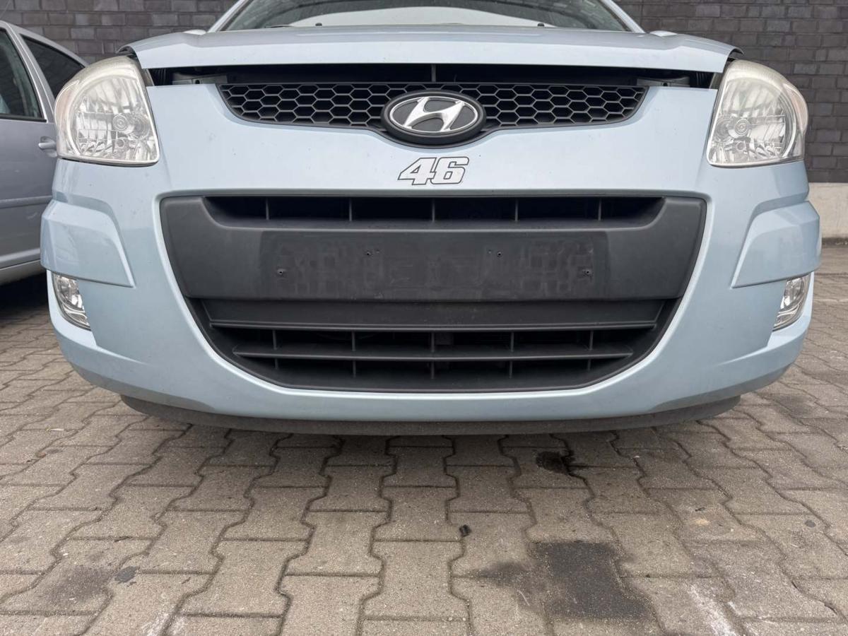 Hyundai Matrix original Sto&szlig;stange Stossf&auml;nger vorn VS Celadon Blue Facelift Bj.2009